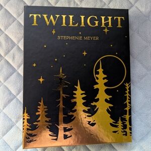 Black and Gold Foiled Twilight-themed Photo Album